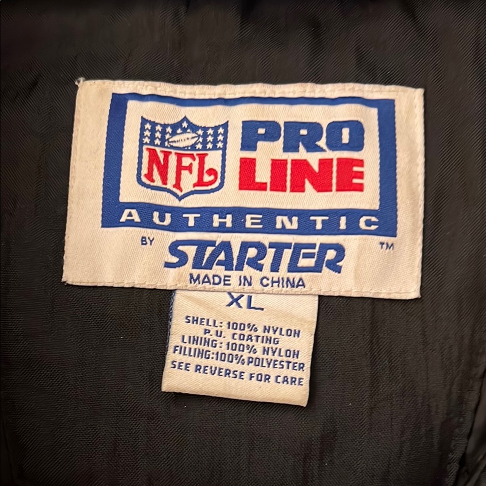 Miami Dolphins STARTER jacket  with Hood and Half-Zip - Picture 2 of 13